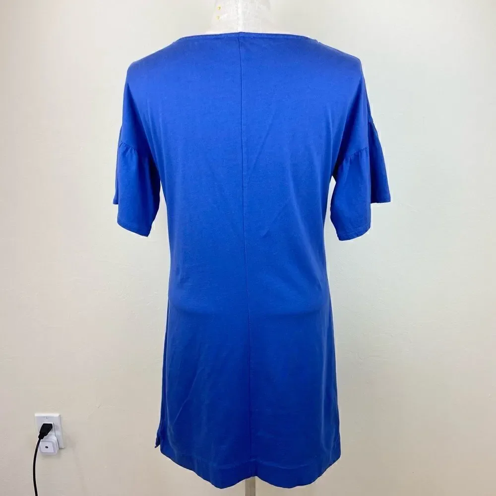 Vineyard Vines Scoop-Neck Shirt Dress - Blue